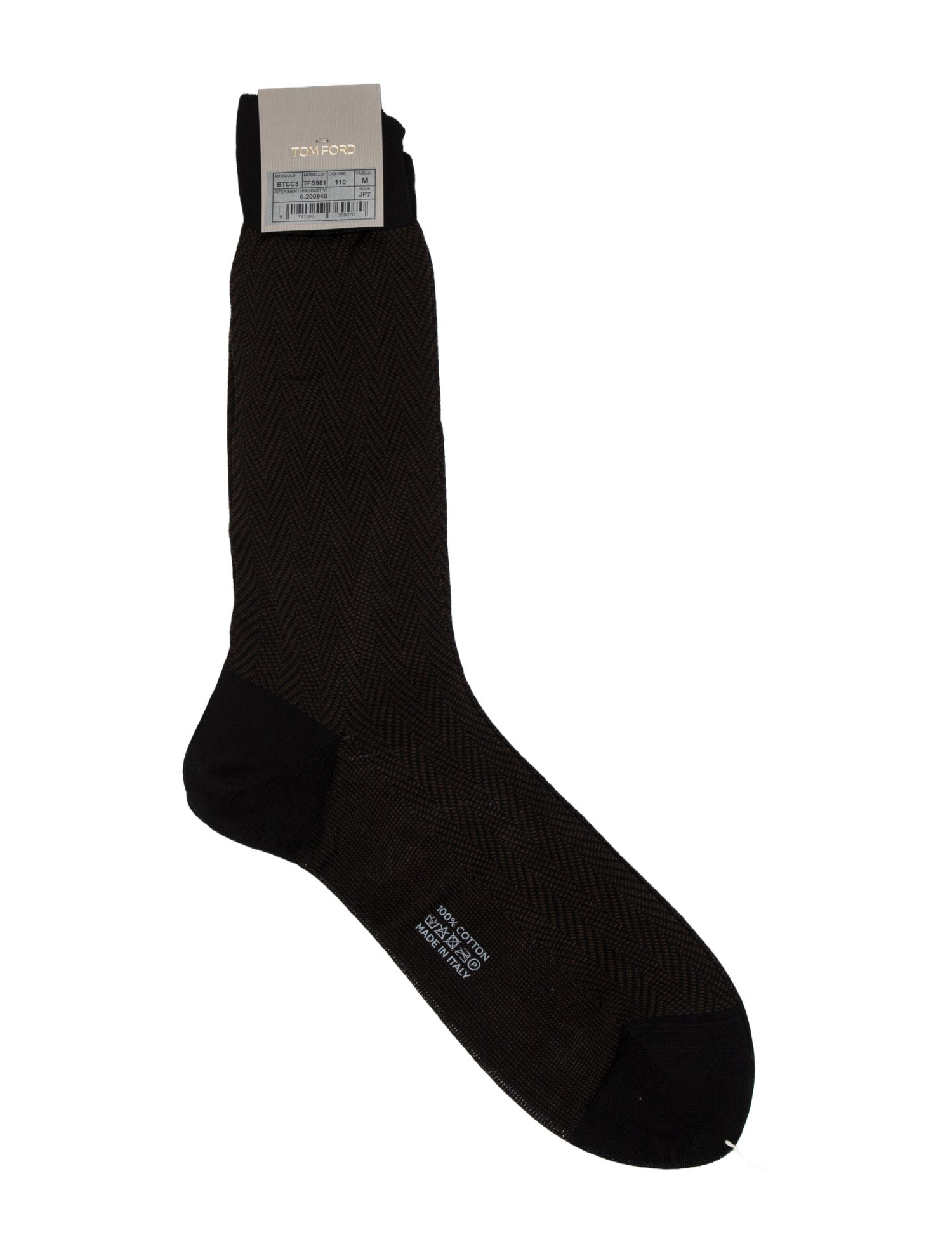 Tom Ford Embroidery Rib Socks