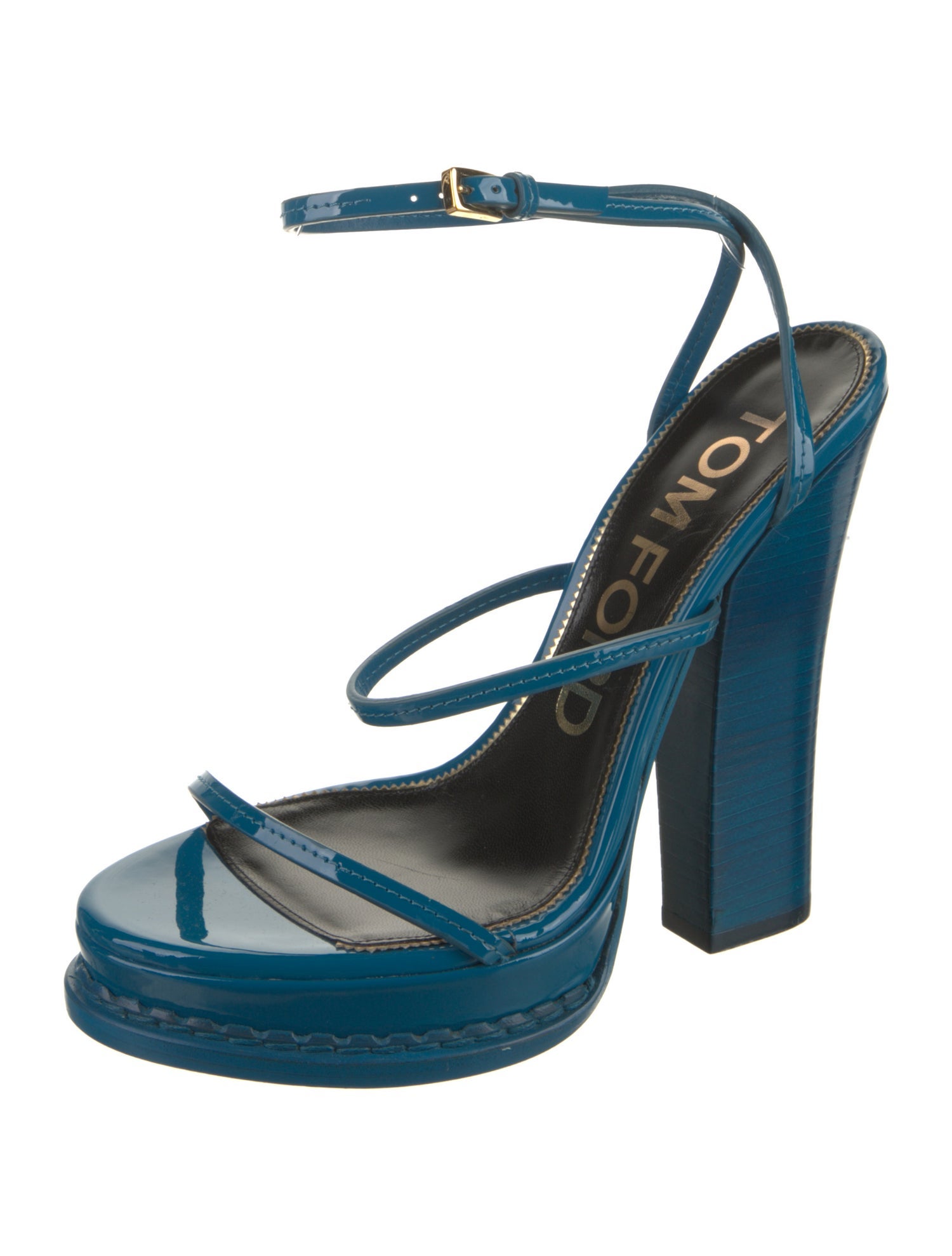 Tom Ford Leather Slingback Sandals