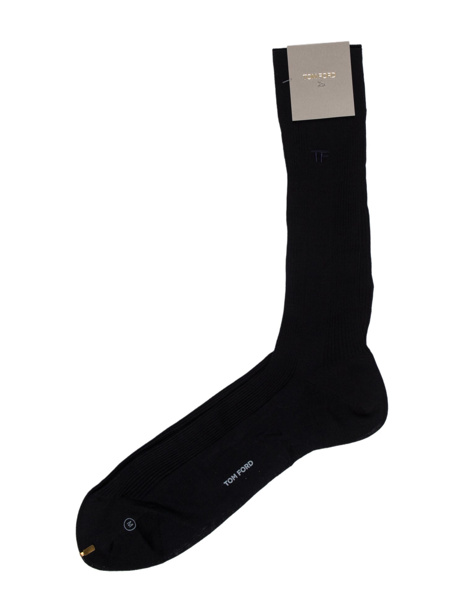 Tom Ford Embroidery Rib Socks