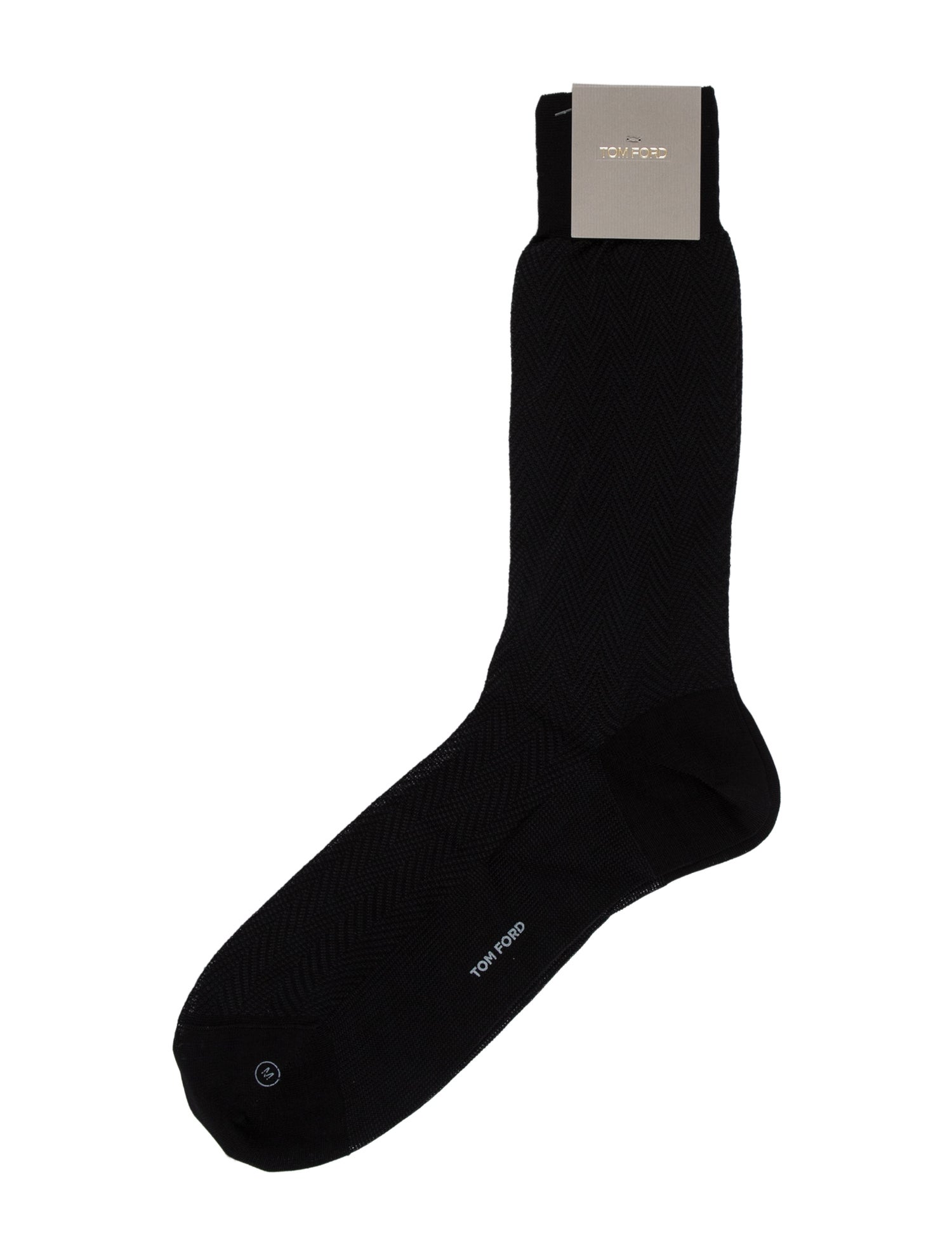Tom Ford Embroidery Rib Socks