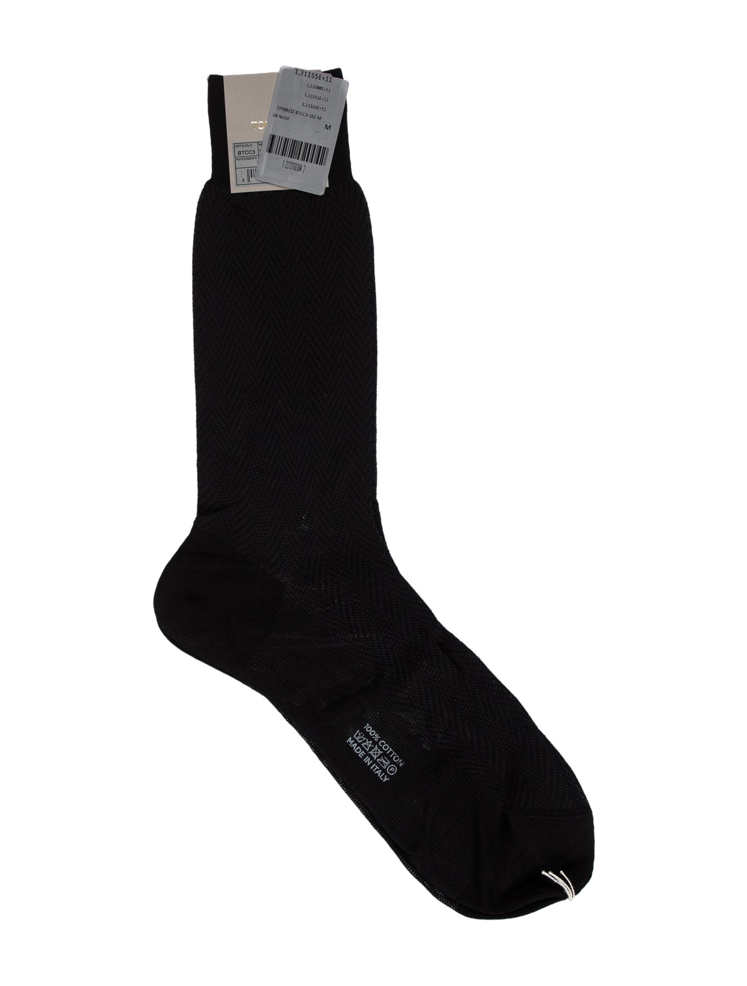 Tom Ford Embroidery Rib Socks