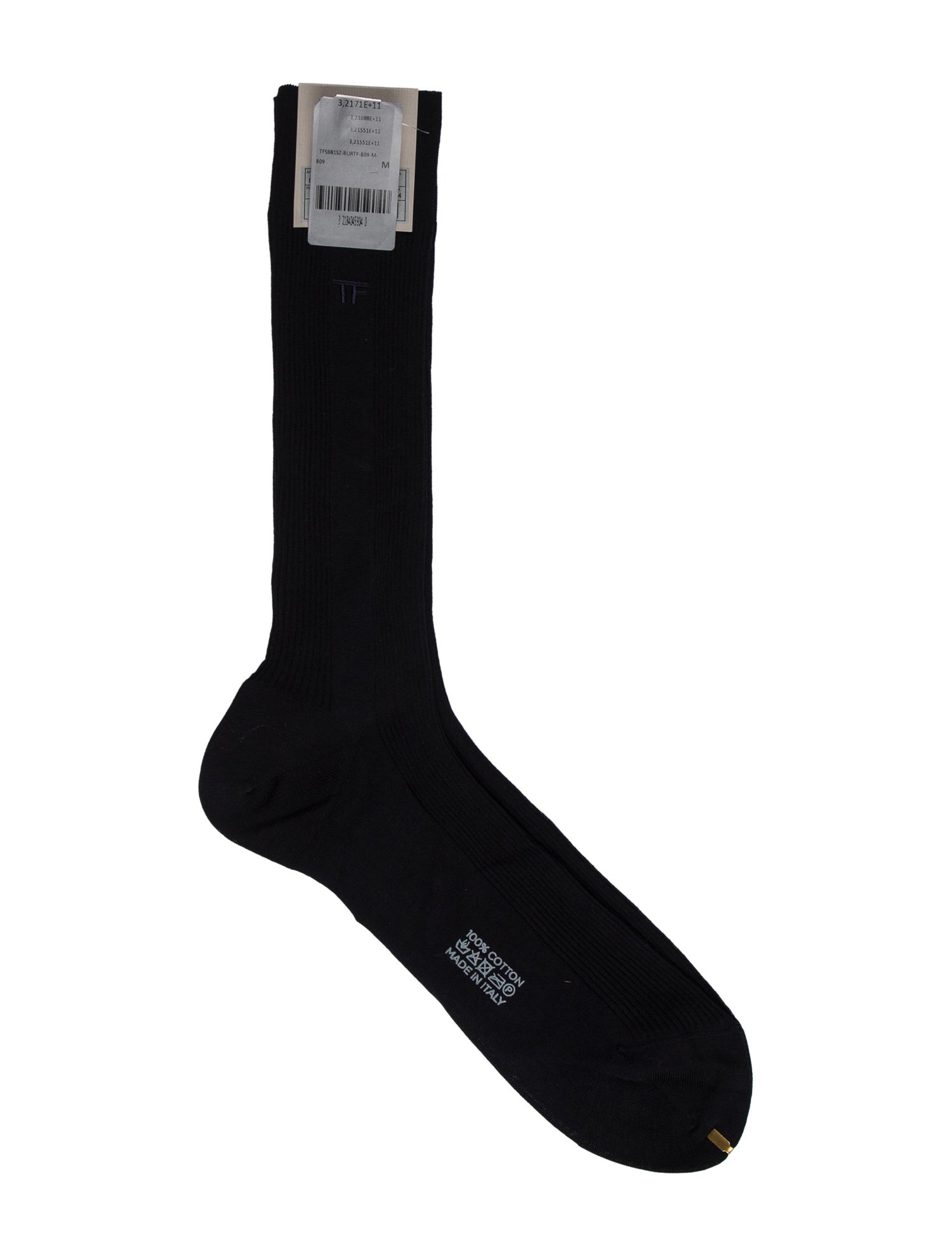 Tom Ford Embroidery Rib Socks