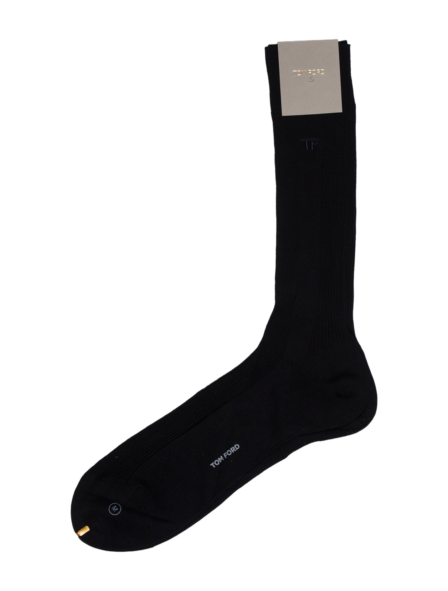Tom Ford Embroidery Rib Socks