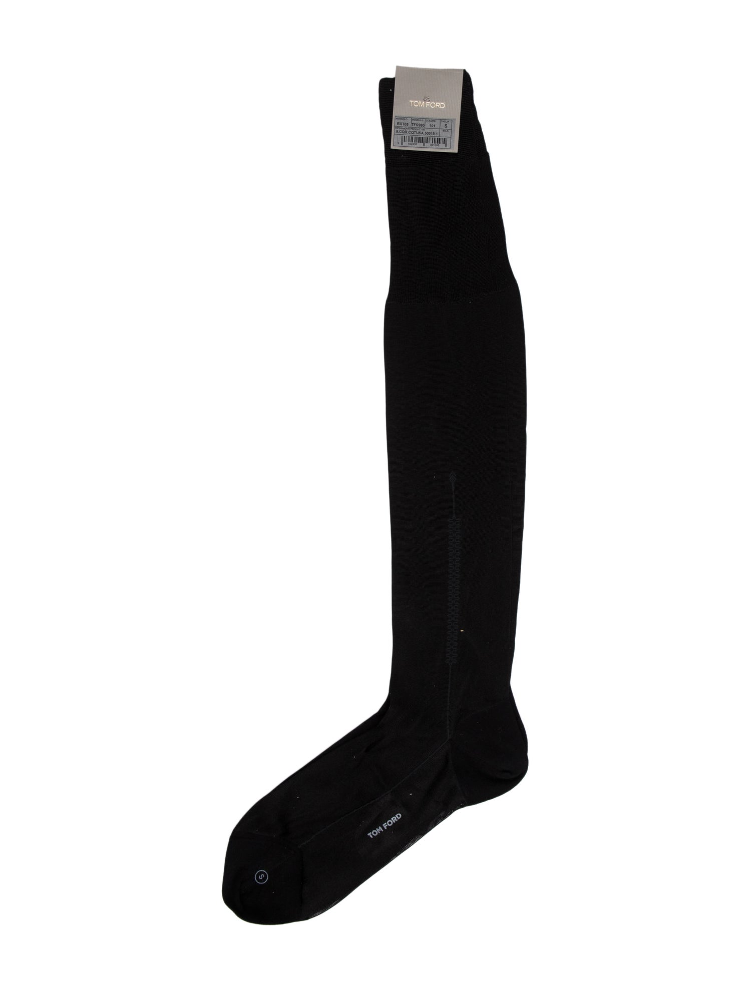 Tom Ford Embroidery Rib Socks