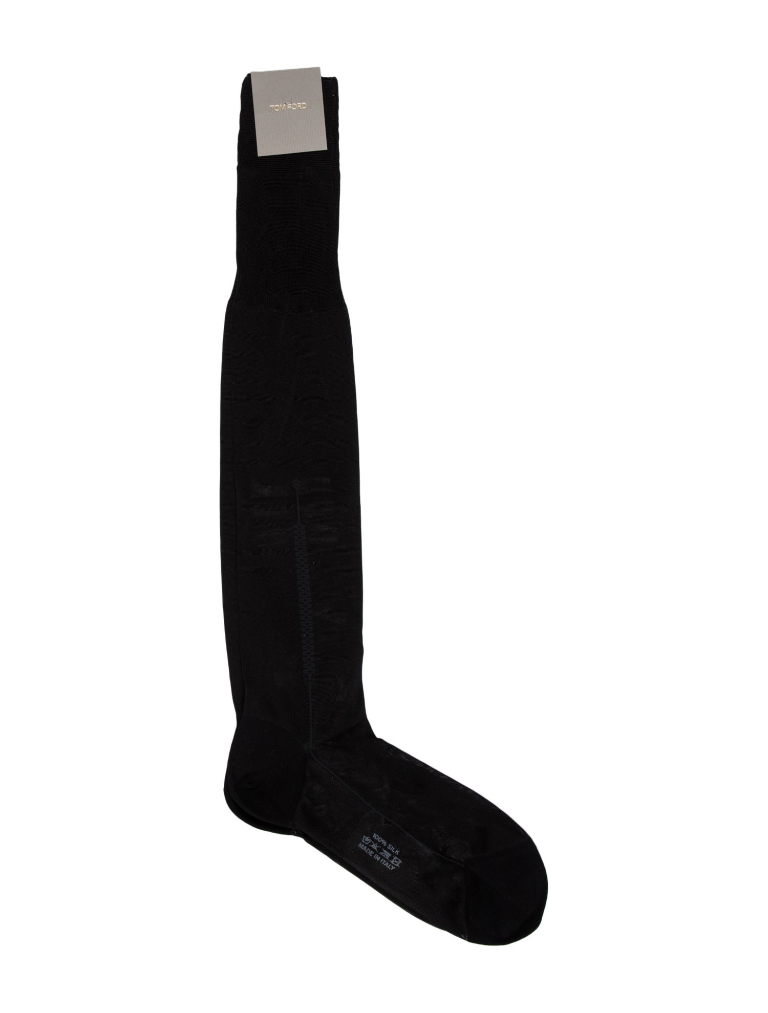 Tom Ford Embroidery Rib Socks