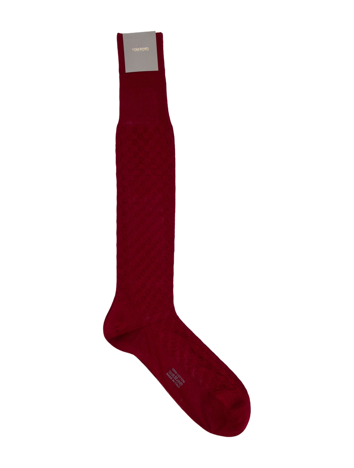 Tom Ford Embroidery Rib Socks