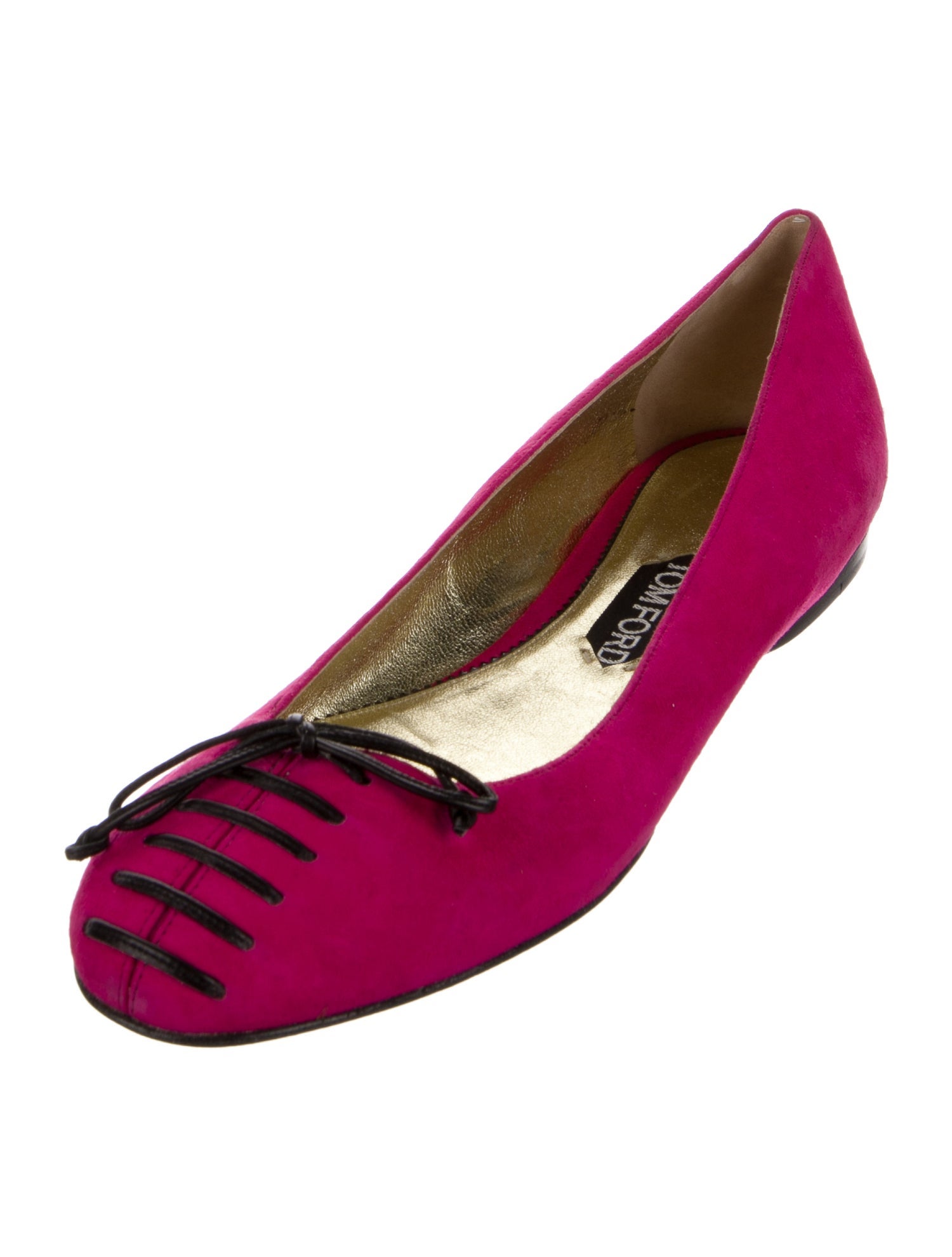 Tom Ford Suede Ballet Flats