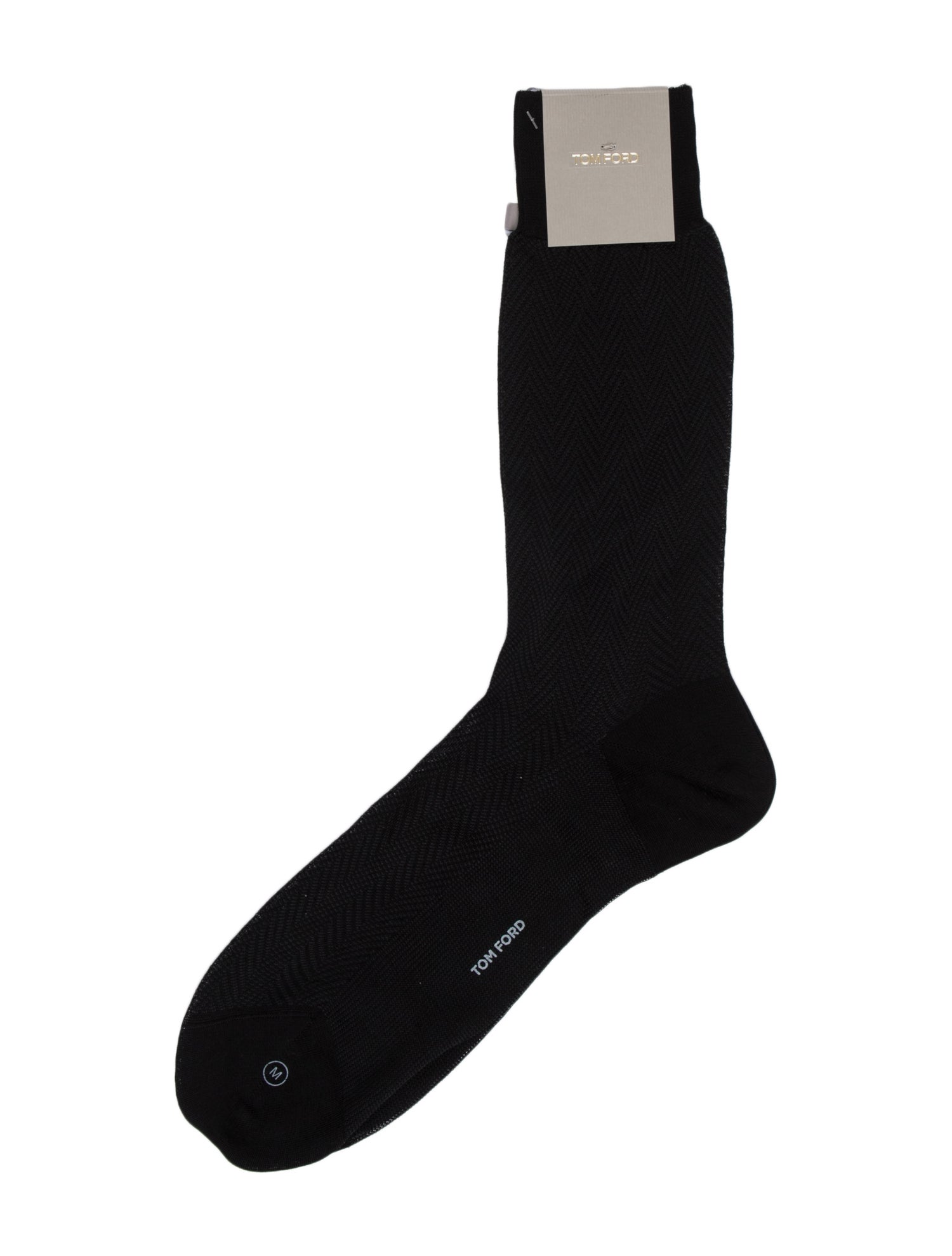 Tom Ford Embroidery Rib Socks