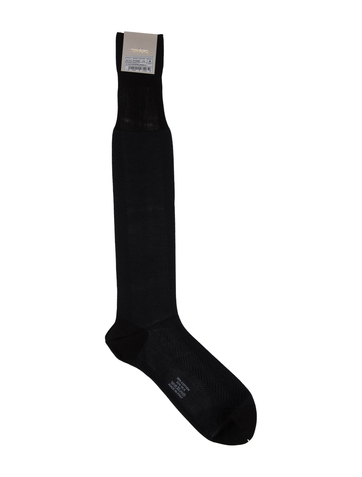 Tom Ford Embroidery Rib Socks