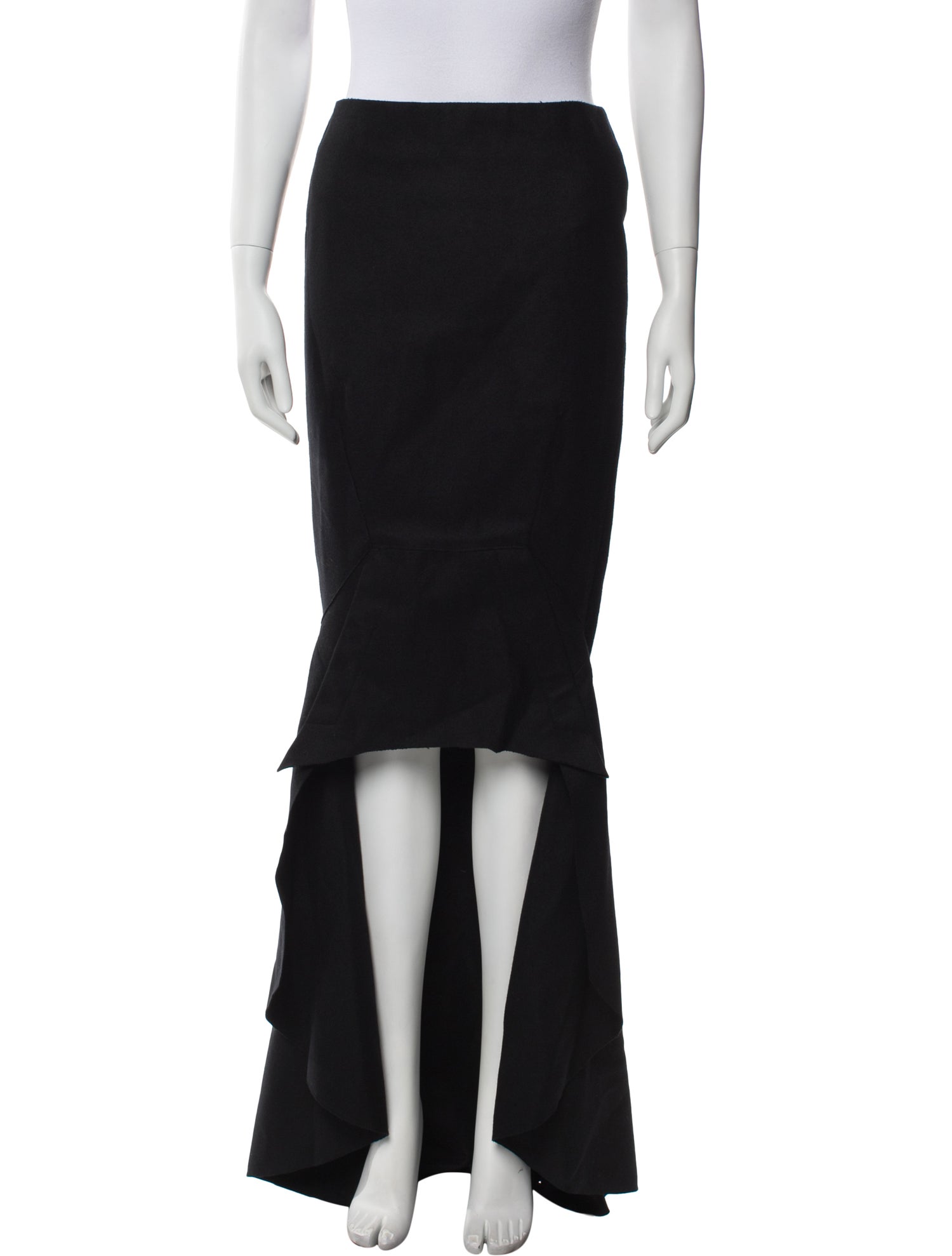 Tom Ford Virgin Wool Long Skirt