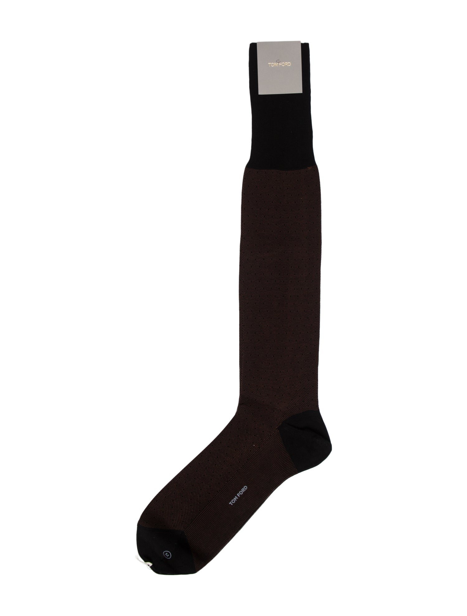 Tom Ford Embroidery Rib Socks