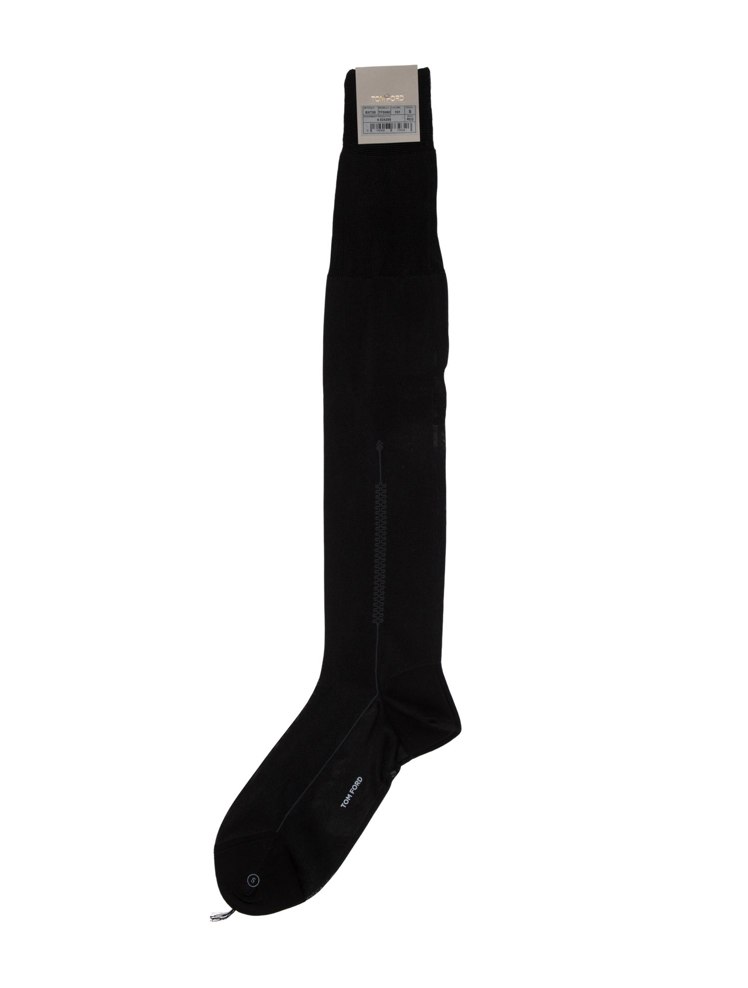 Tom Ford Embroidery Rib Socks