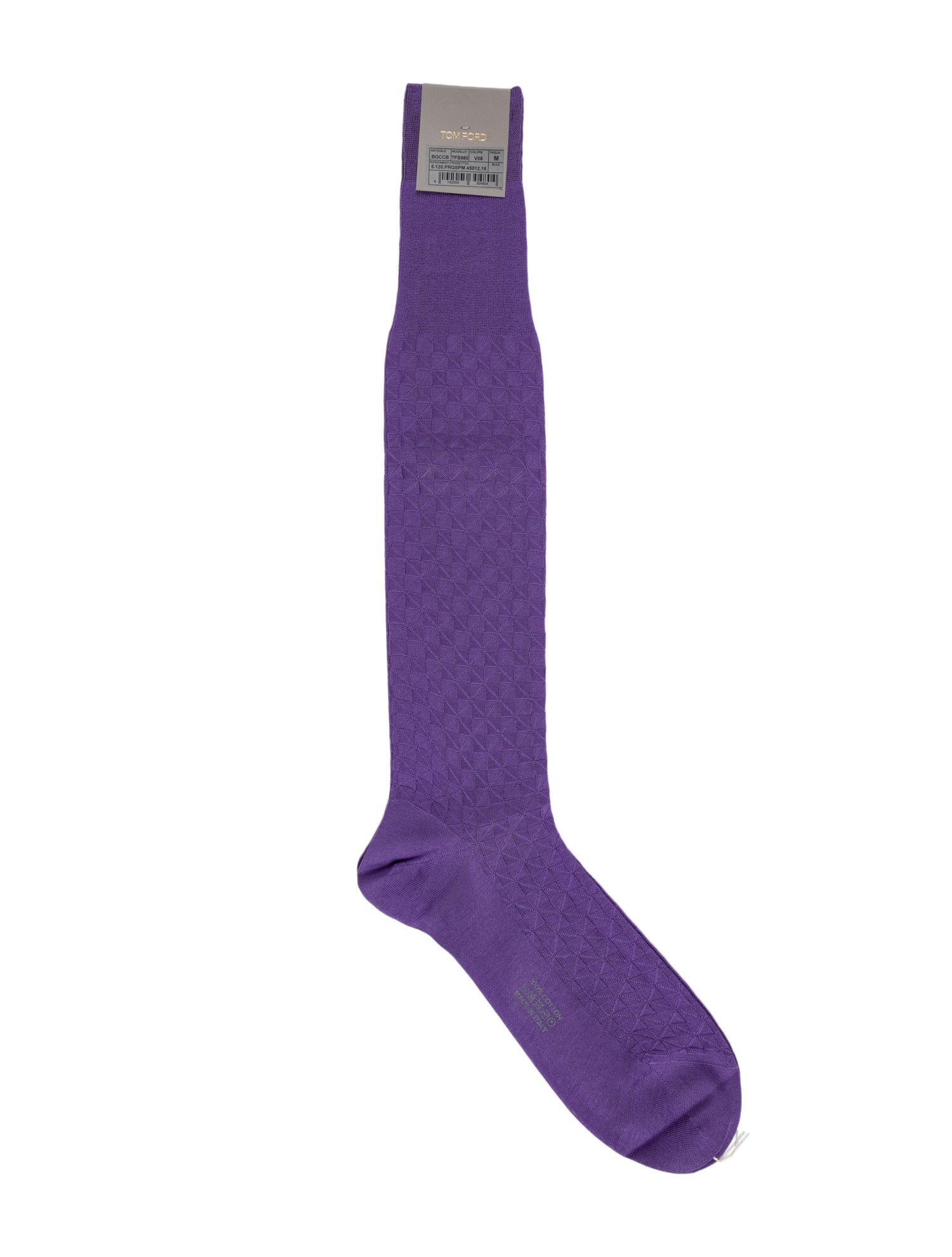 Tom Ford Embroidery Rib Socks