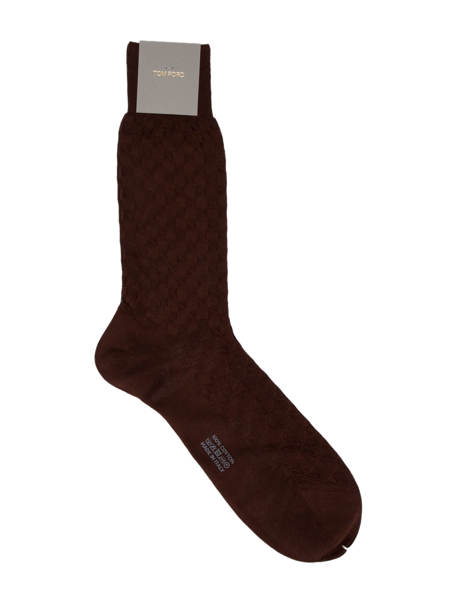 Tom Ford Embroidery Rib Socks