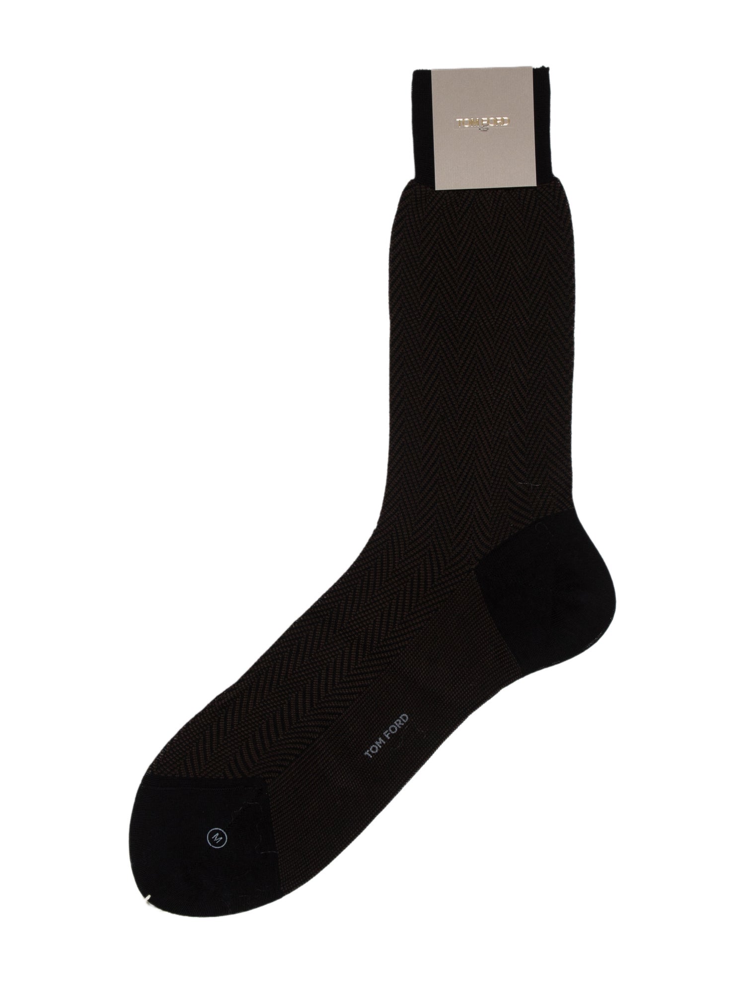 Tom Ford Embroidery Rib Socks