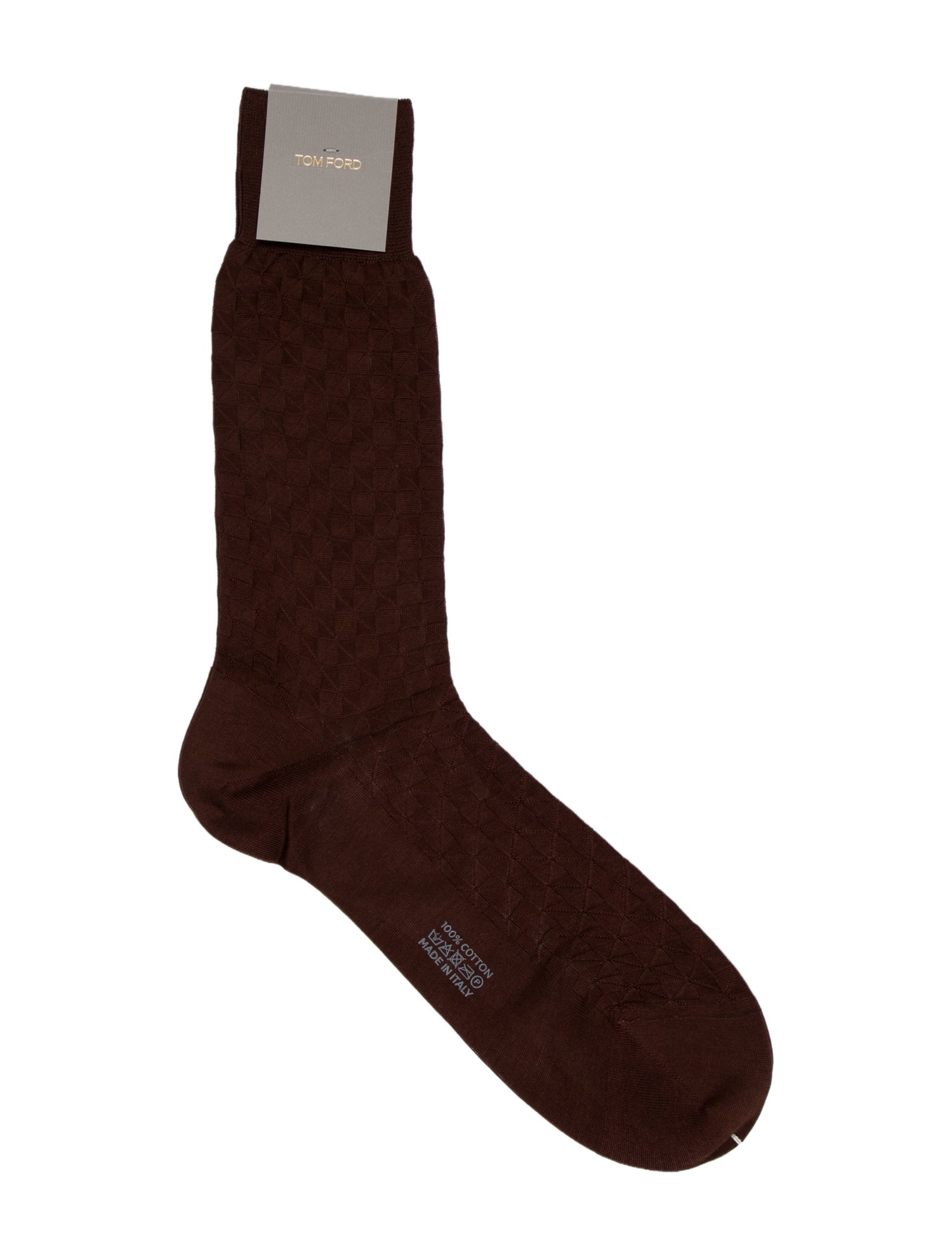 Tom Ford Embroidery Rib Socks