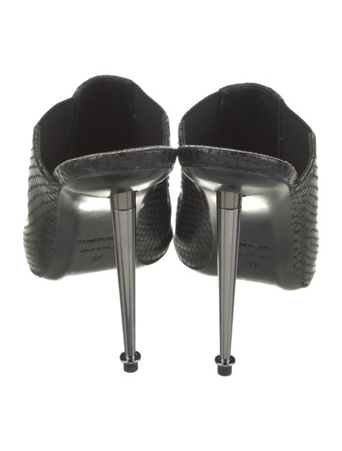 Tom Ford Embossed Leather Slides