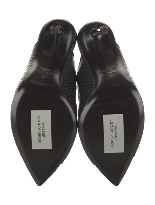 Tom Ford Embossed Leather Slides