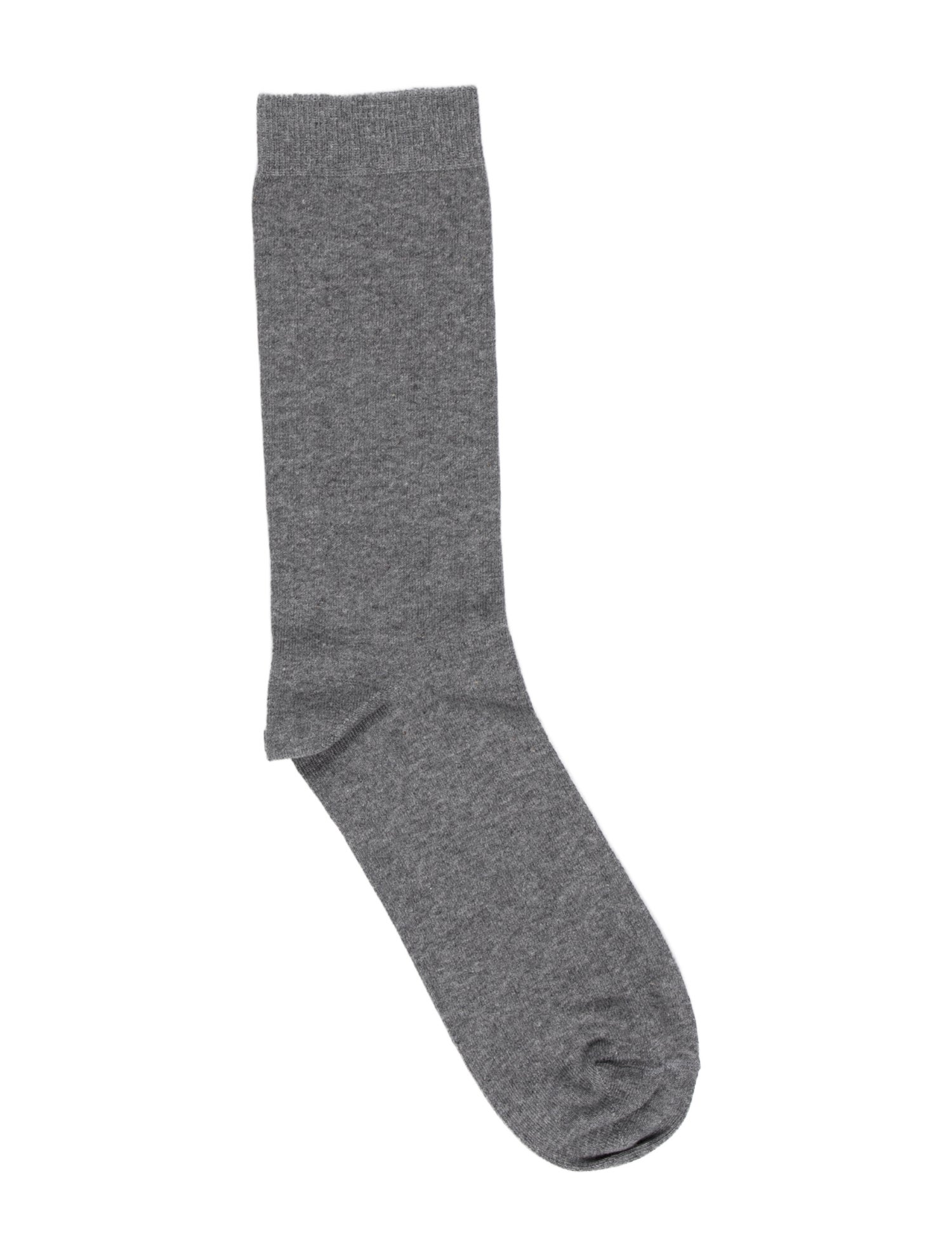 Tom Ford Logo Cotton Short Socks in Grey