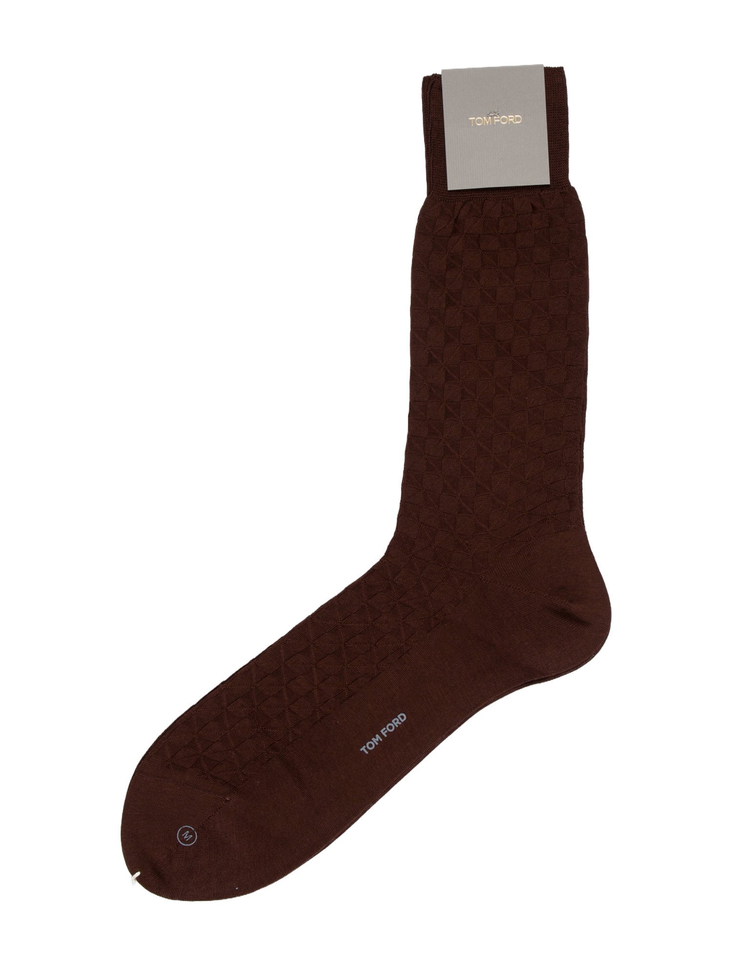 Tom Ford Embroidery Rib Socks
