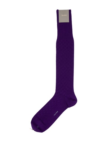 Tom Ford Socks Embroidery Rib
