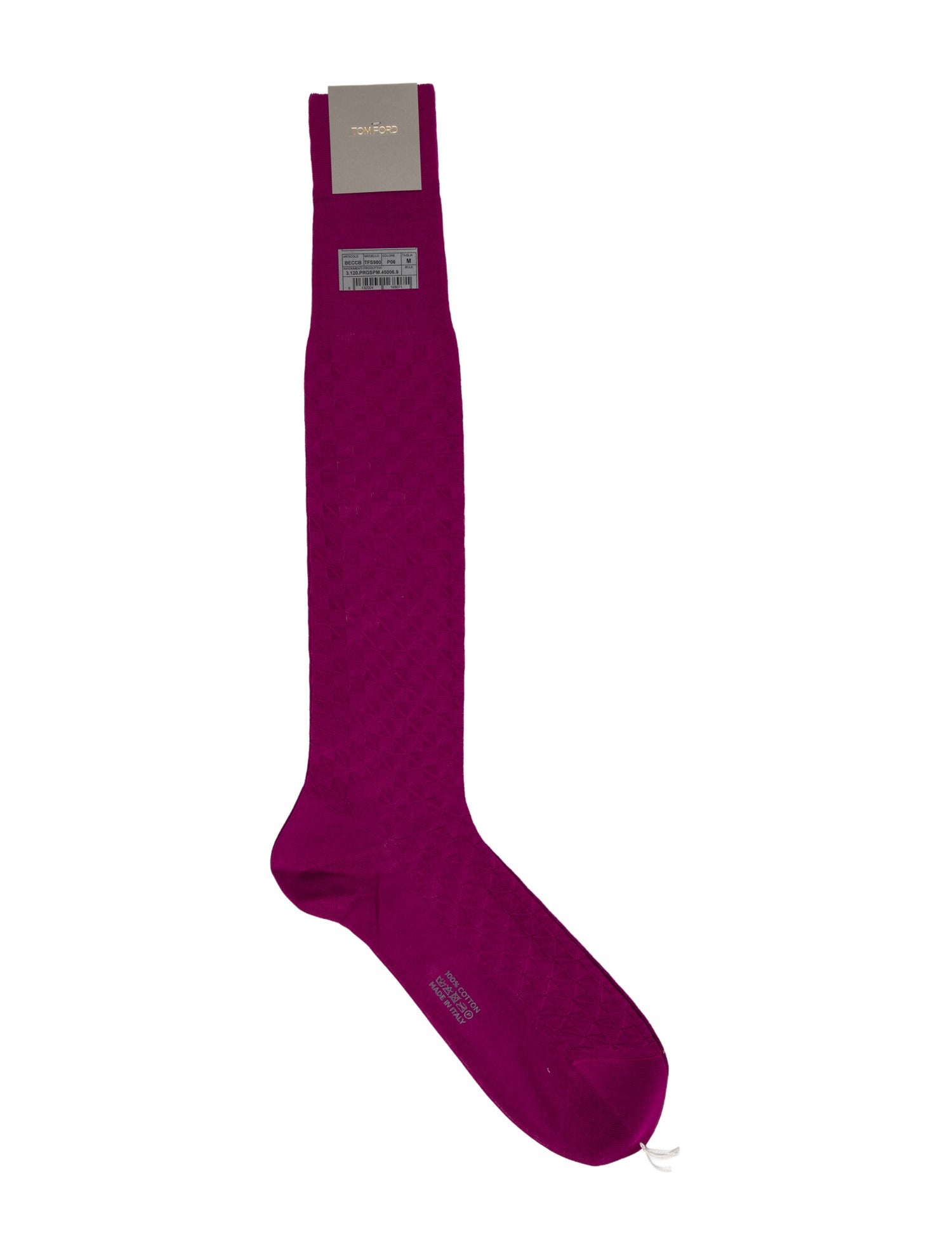 Tom Ford Embroidery Rib Socks