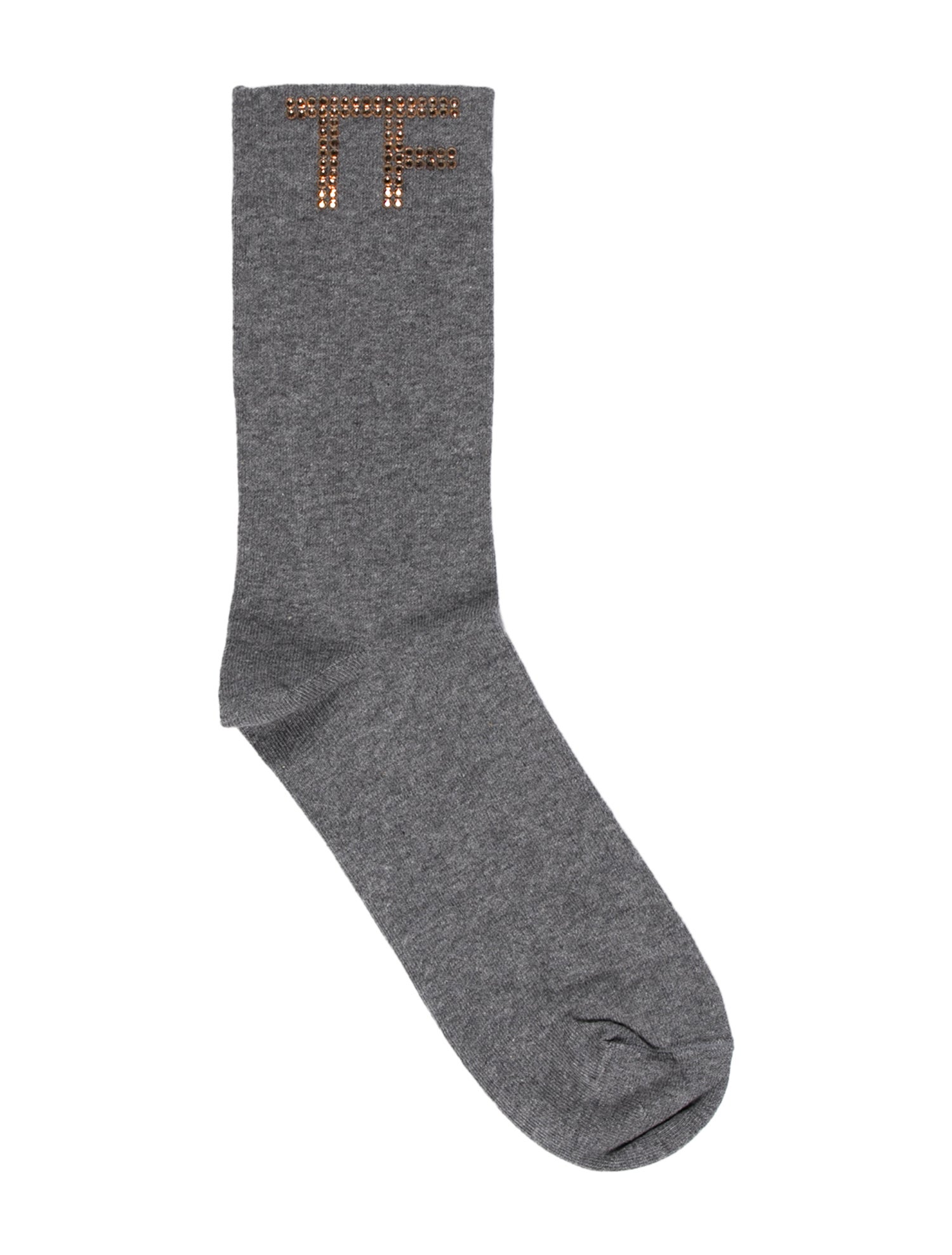 Tom Ford Logo Cotton Short Socks