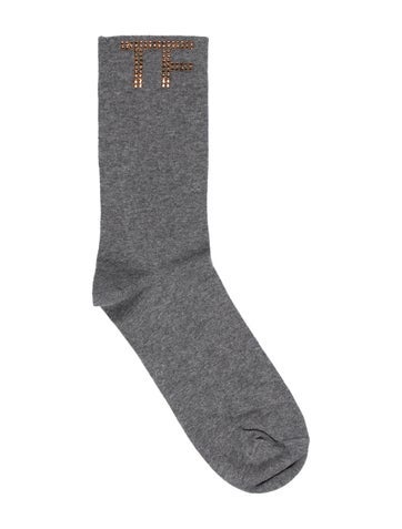 Tom Ford Winter Accessories Logo Cotton Short Socks