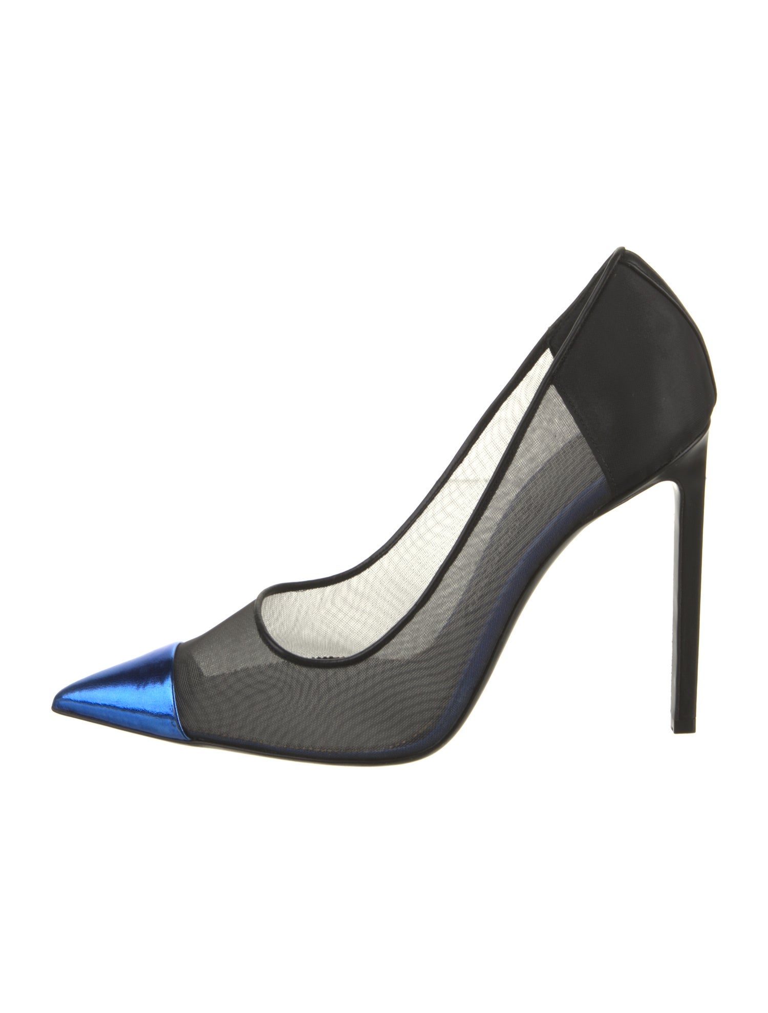 Tom Ford Mesh Colorblock Pattern Pumps