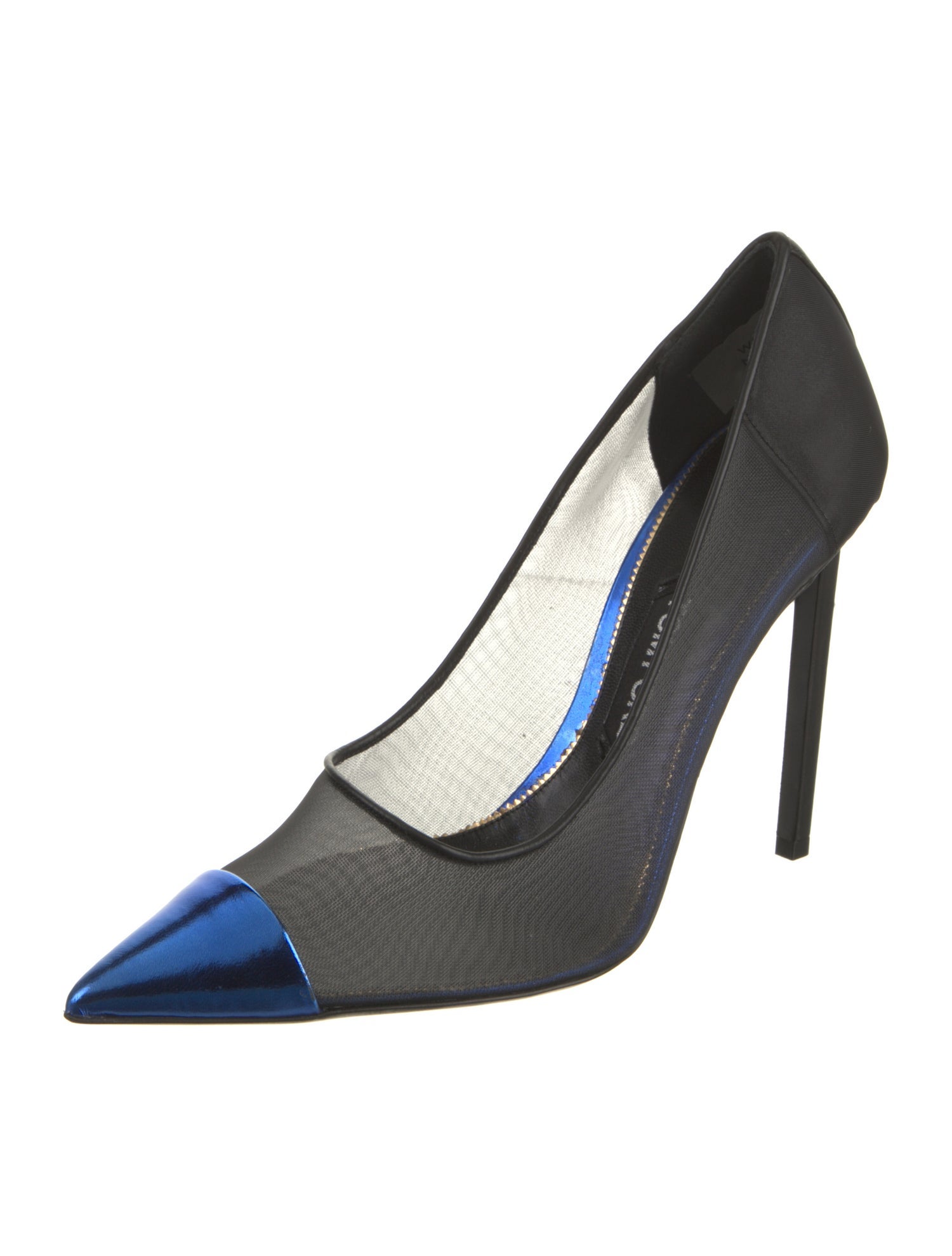 Tom Ford Mesh Colorblock Pattern Pumps
