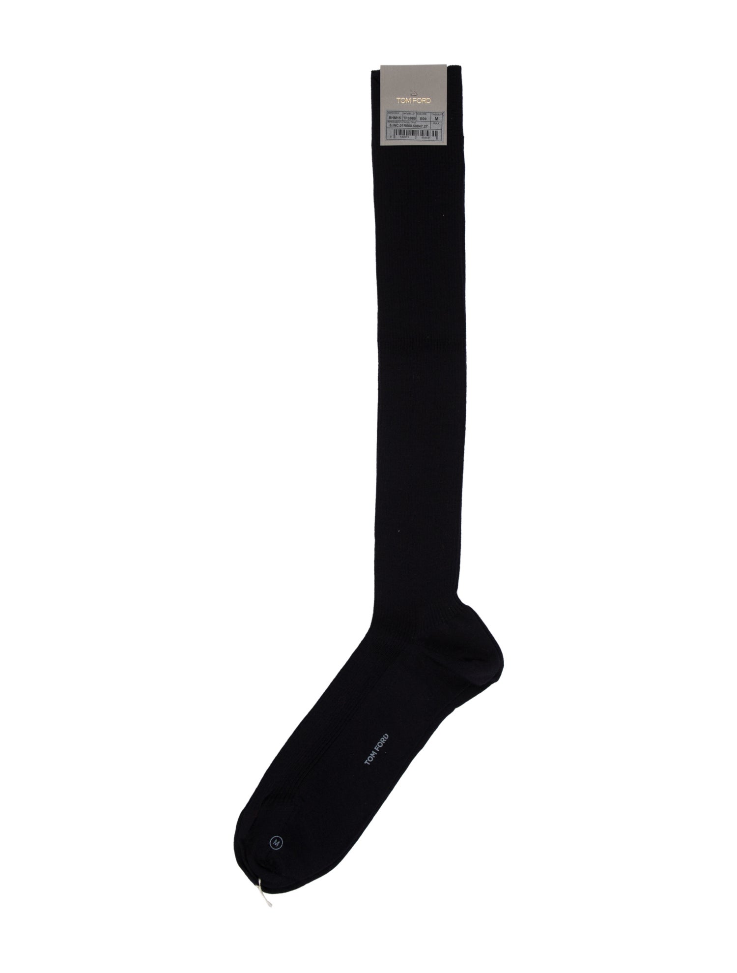 Tom Ford Embroidery Rib Socks