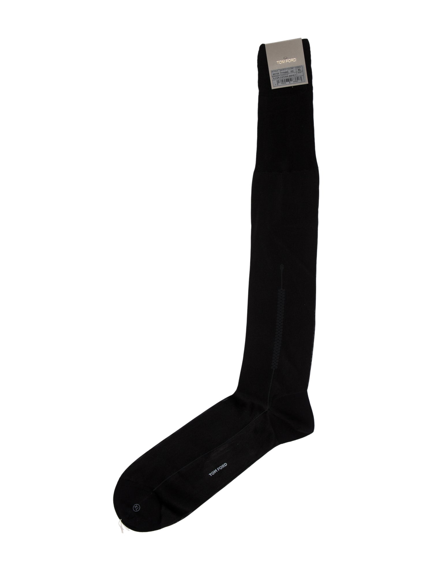 Tom Ford Embroidery Rib Socks