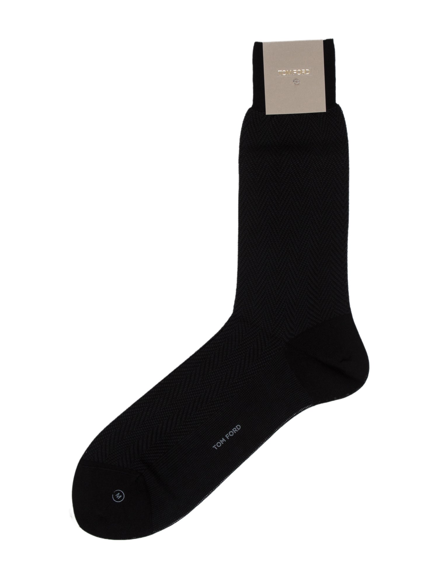 Tom Ford Embroidery Rib Socks