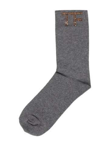Tom Ford Winter Accessories Logo Cotton Short Socks