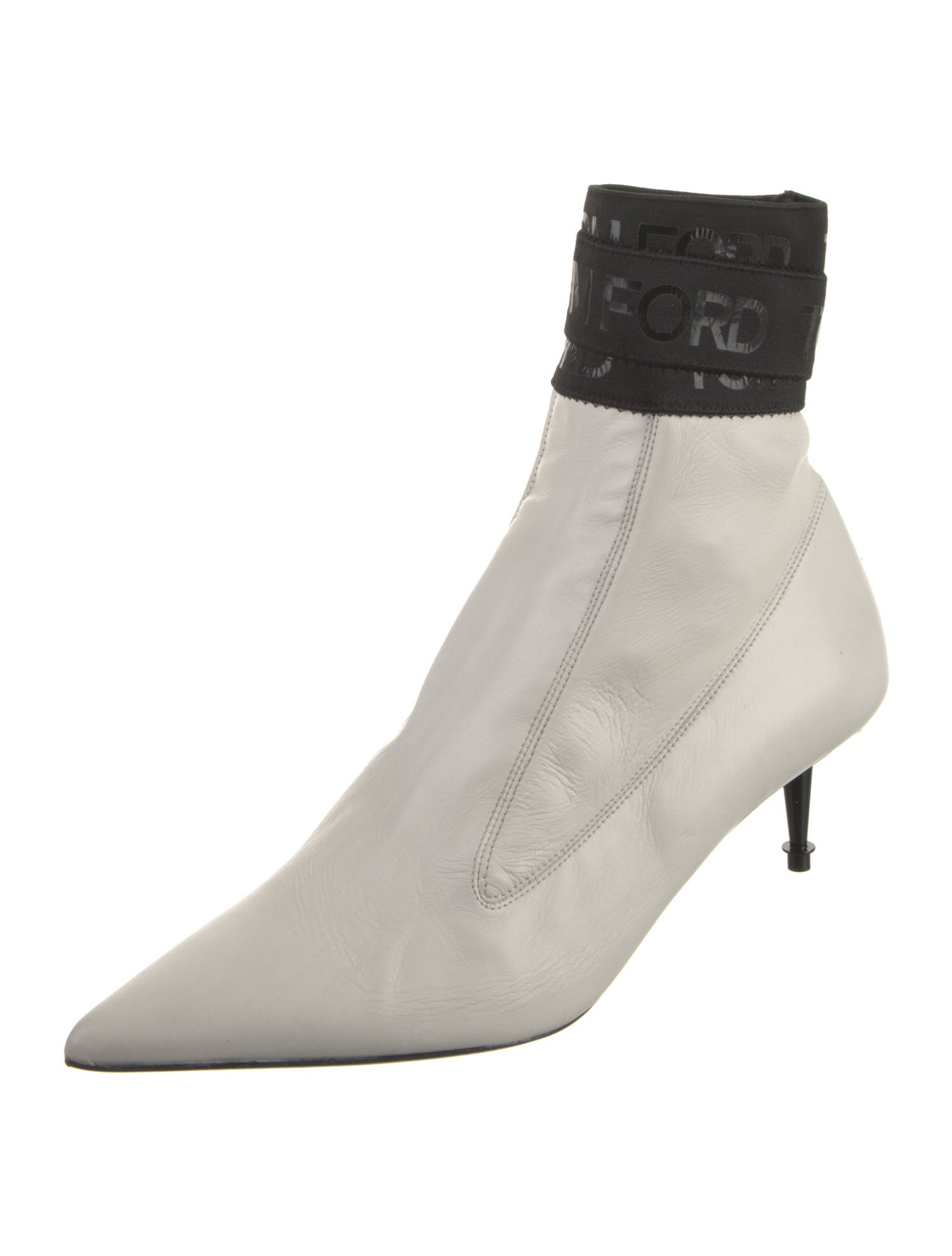 Tom Ford Leather Sock Boots