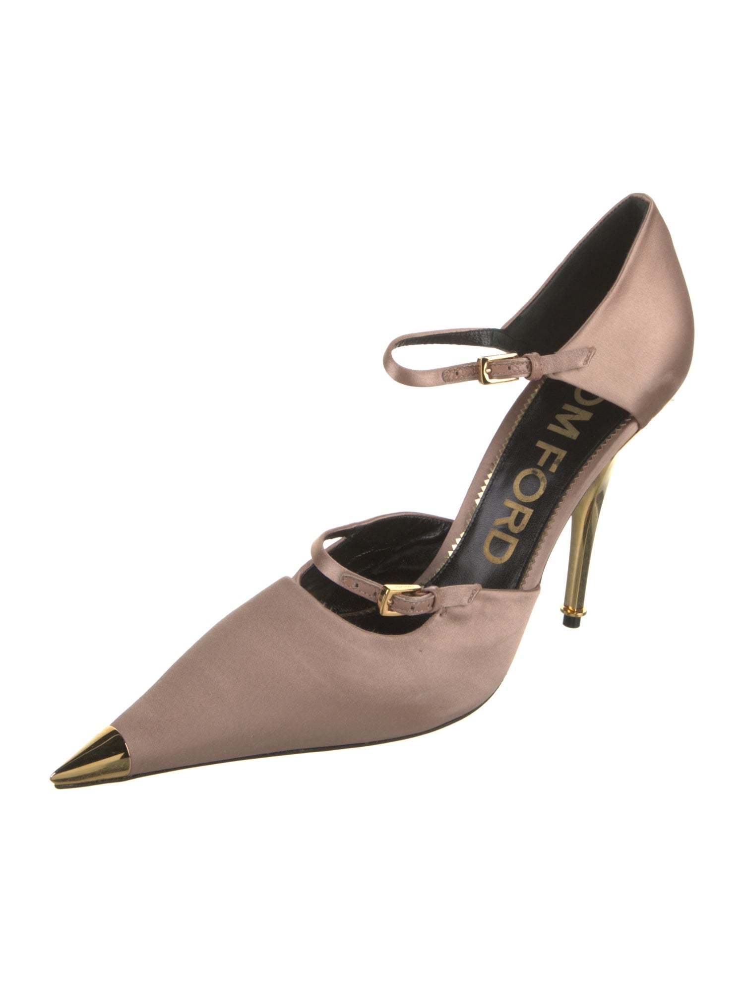 Tom Ford Satin D'Orsay Pumps