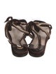 Tom Ford Velvet Patterned Gladiator Sandals