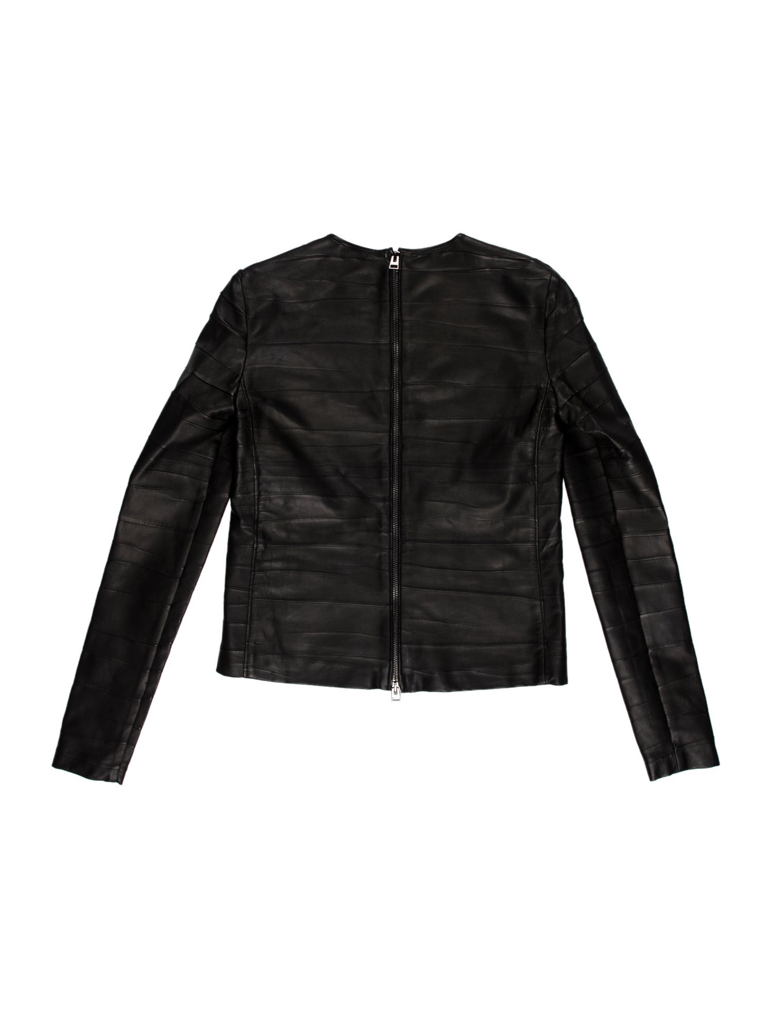 Tom Ford Scoop Neck Long Sleeve Crop Top