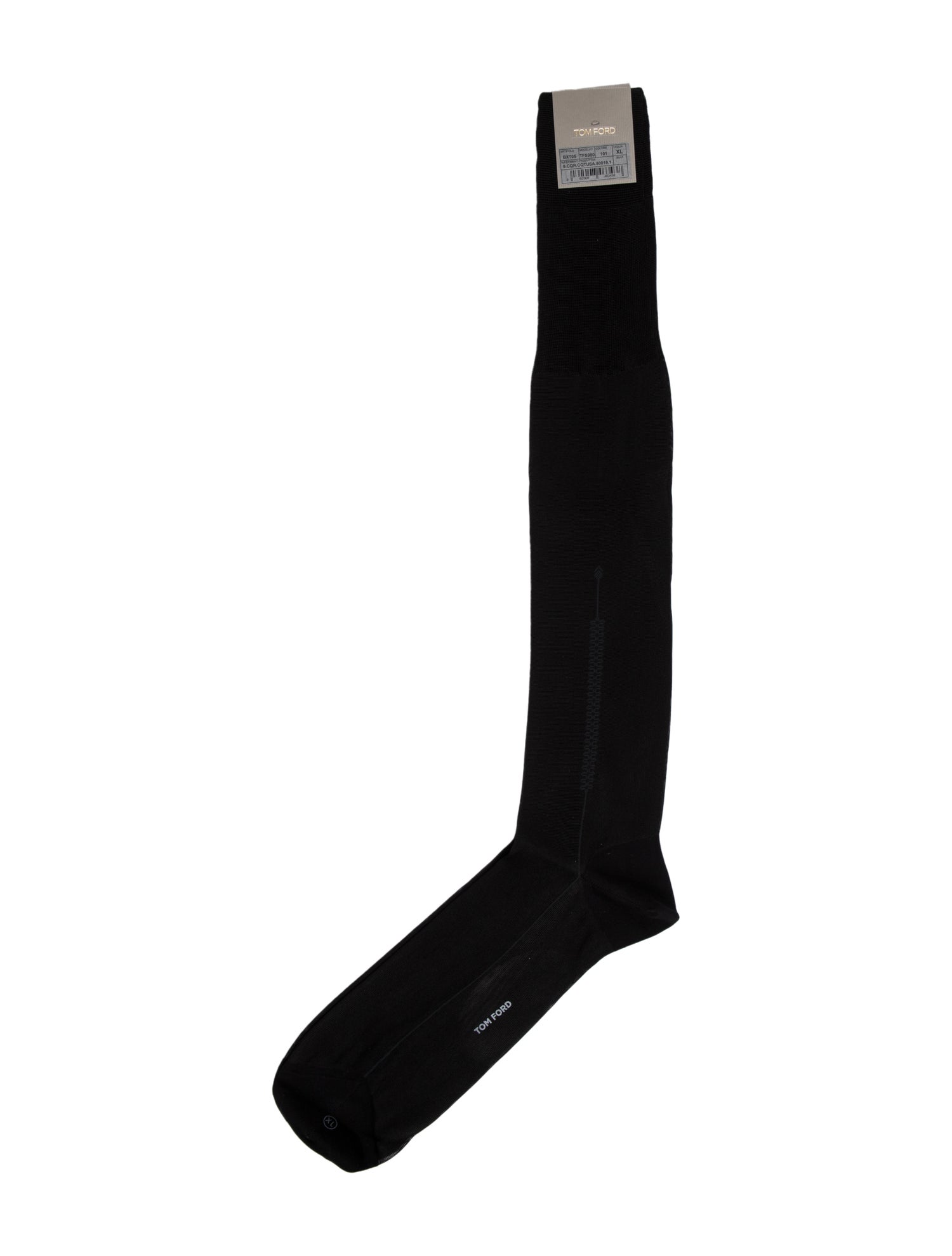 Tom Ford Embroidery Rib Socks