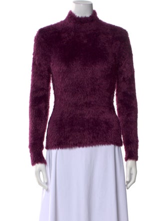 Tom Ford Mock Neck Long Sleeve Sweatshirt