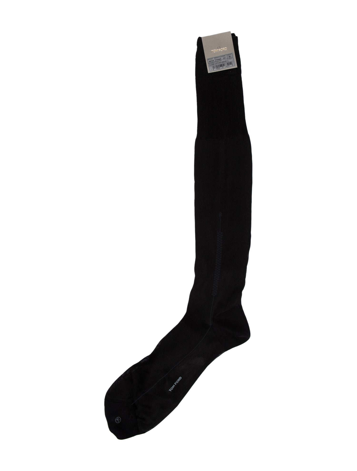 Tom Ford Embroidery Rib Socks