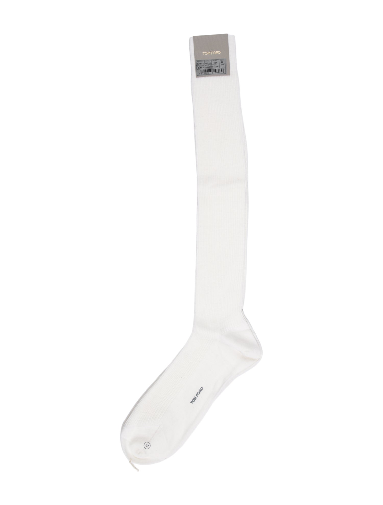 Tom Ford Embroidery Rib Socks