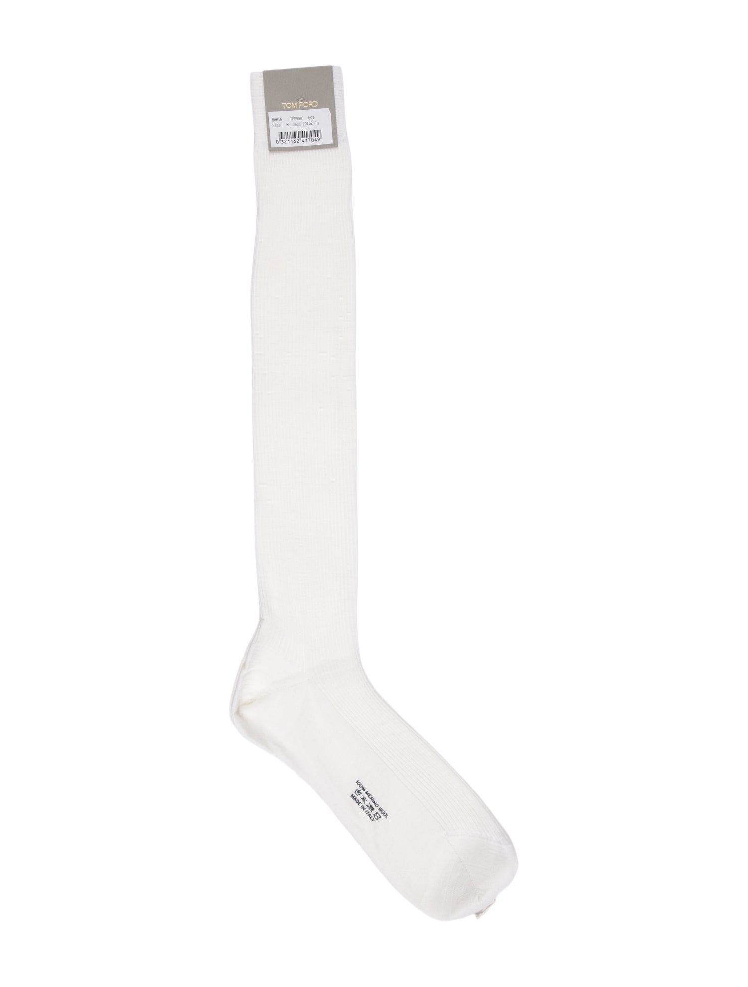 Tom Ford Embroidery Rib Socks