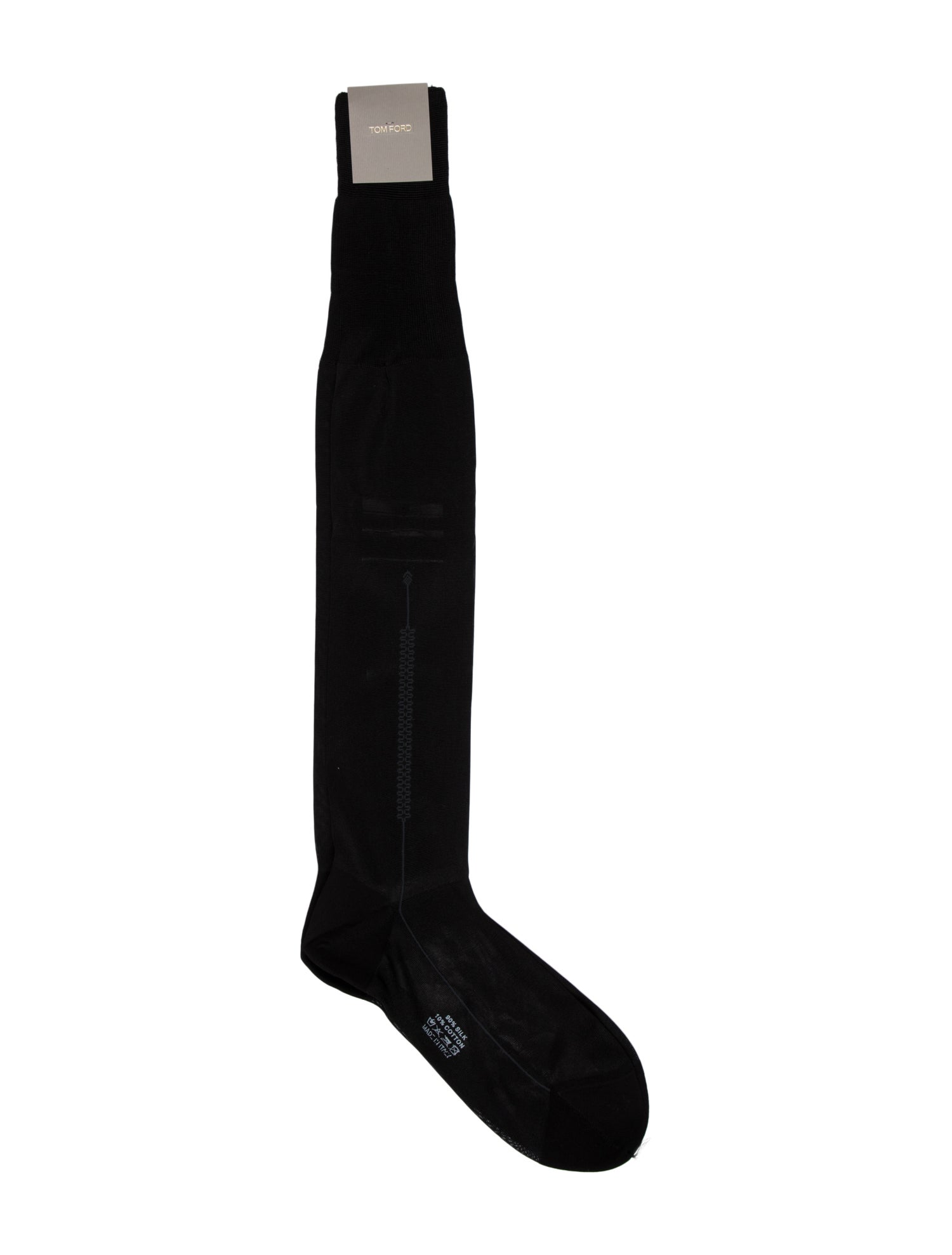 Tom Ford Embroidery Rib Socks
