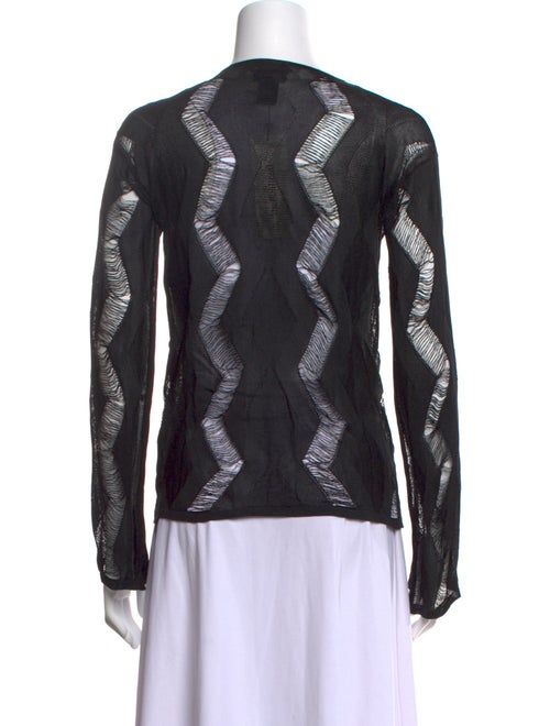 Tom Ford Printed Scoop Neck Top