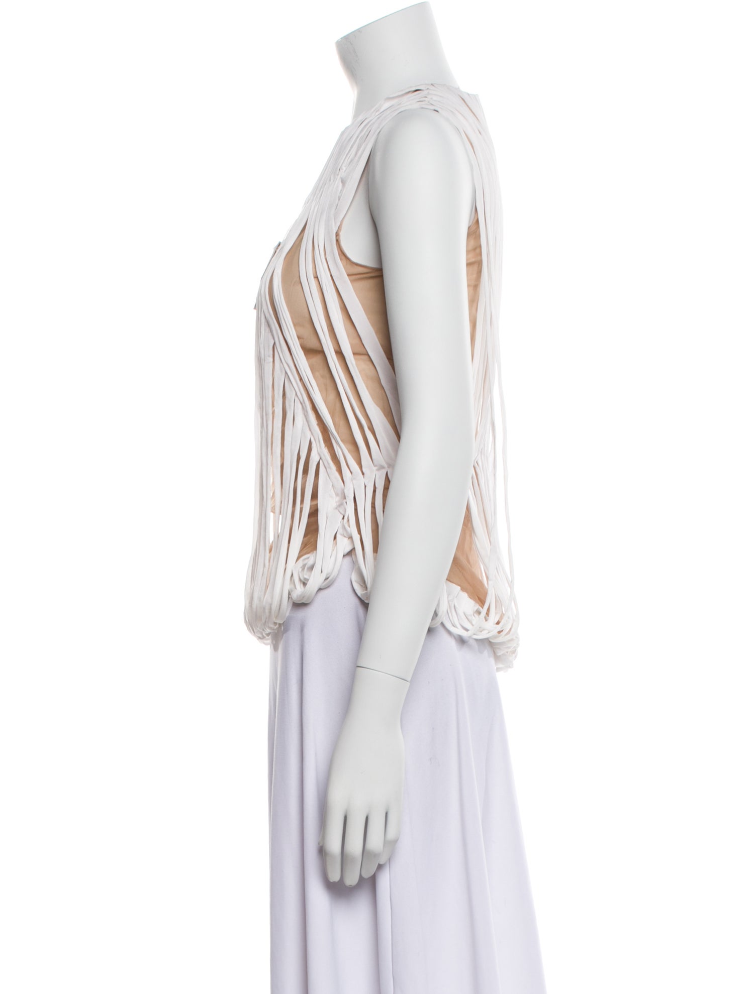 Tom Ford Striped Crew Neck Top