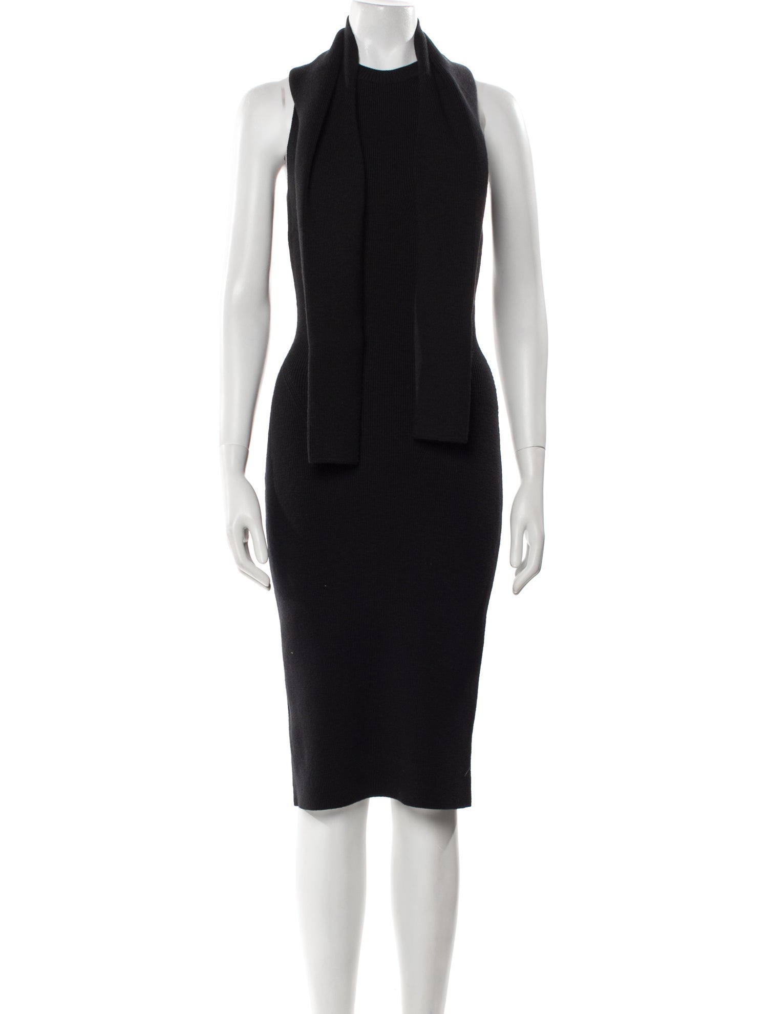 Tom Ford Virgin Wool Cutout Accent Dress Set