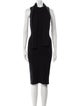 Tom Ford Virgin Wool Cutout Accent Dress Set