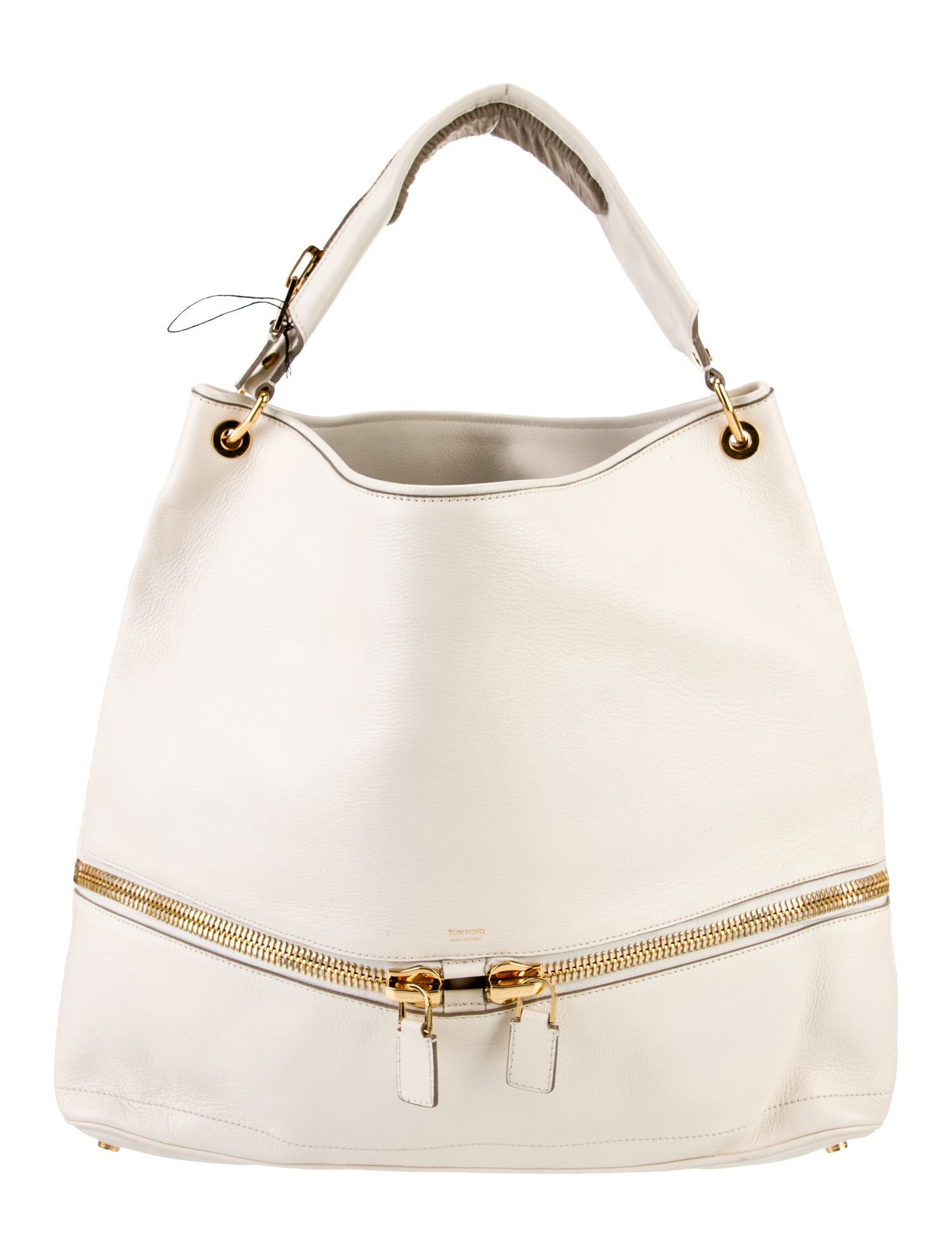 Tom Ford Leather Top Handle Bag