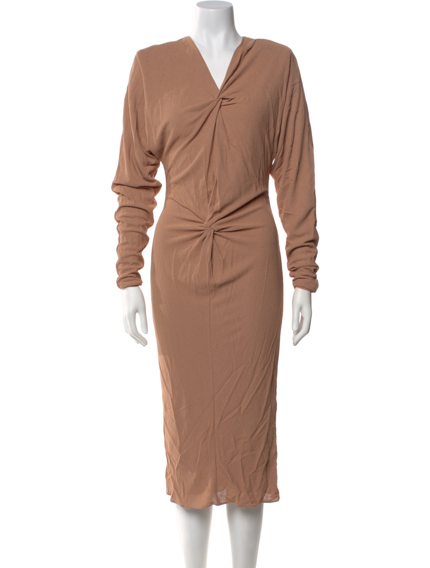 Tom Ford V-Neck Midi Length Dress